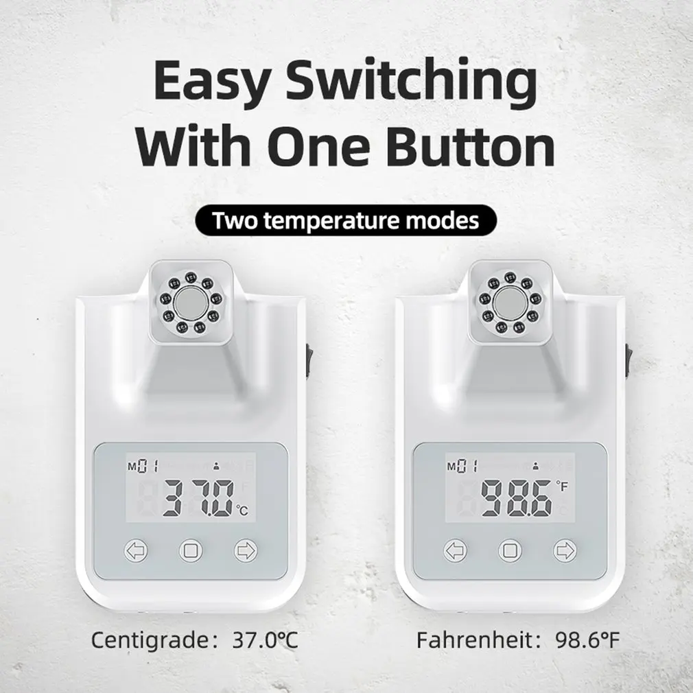 New version K8 Non-contact Infrared Thermometer Termometro Infrarojo Digital Automatic Induction Thermometer
New version K8 Non-contact Infrared Thermometer Termometro Infrarojo Digital Automatic Induction Thermometer