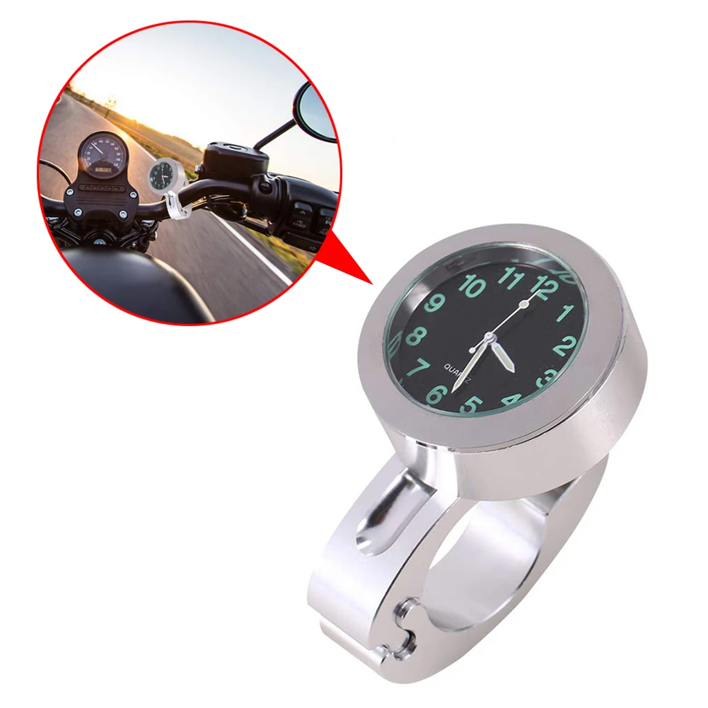 Durable Stainless Steel Refit Waterproof Shockproof Buckle Motorcycle and Bike Handlebar Mount Clock Watch Fast delivery Dropshi
Durable Stainless Steel Refit Waterproof Shockproof Buckle Motorcycle and Bike Handlebar Mount Clock Watch Fast delivery Dropshi