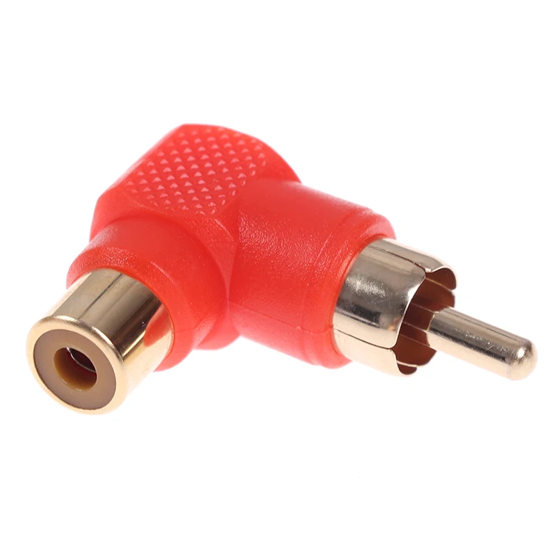 1Pair 90 Degree RCA Right Angle Connector Plug Adapters M/F Elbow Audio Adapter
1Pair 90 Degree RCA Right Angle Connector Plug Adapters M/F Elbow Audio Adapter