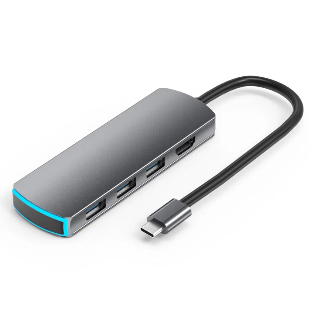 Адаптер USB C-концентратора 6-в-1, адаптер типа C USB C в HDMI-совместимый кардридер TF и Ethernet 3 USB порта
Адаптер USB C-концентратора 6-в-1, адаптер типа C USB C в HDMI-совместимый кардридер TF и Ethernet 3 USB порта