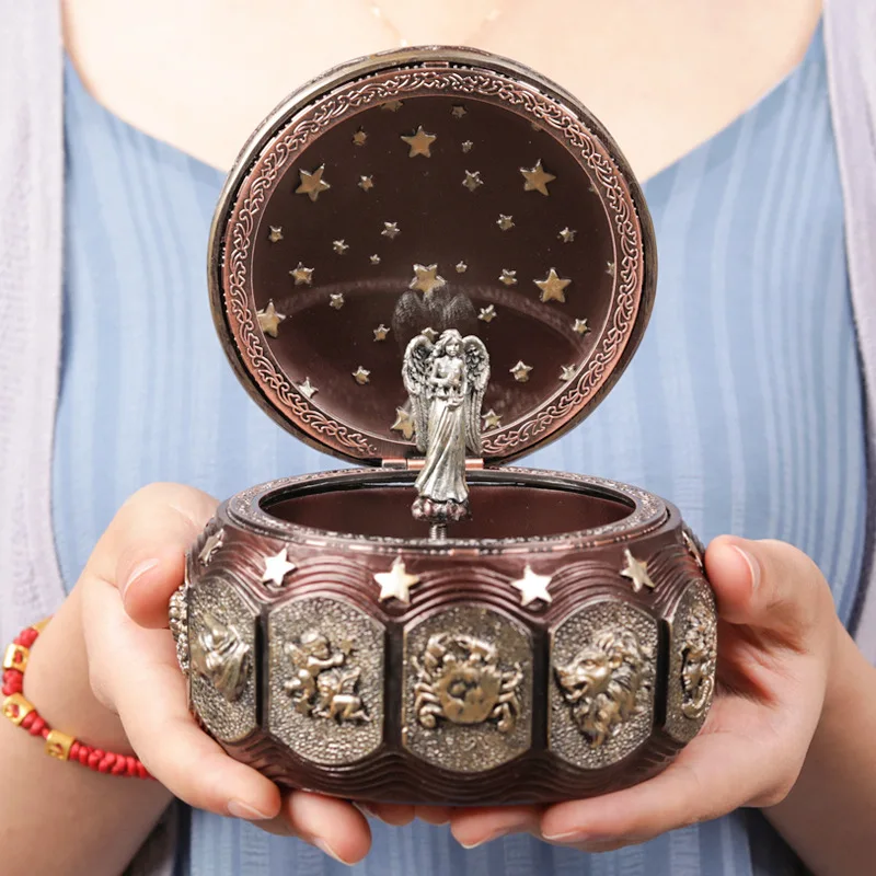Craftsman House Constellation Creative Birthday Gift for Boy and Girl Friends Sky City Music Box for Girl Girlfriends
Craftsman House Constellation Creative Birthday Gift for Boy and Girl Friends Sky City Music Box for Girl Girlfriends