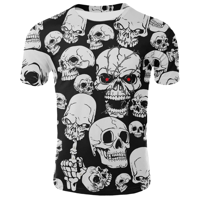 2020 Men's Horror Skull T-shirt Animal Skull 3DT Shirt Men's Hip Hop 3D Printing Funny Skull O-Neck T-shirt
2020 Men's Horror Skull T-shirt Animal Skull 3DT Shirt Men's Hip Hop 3D Printing Funny Skull O-Neck T-shirt