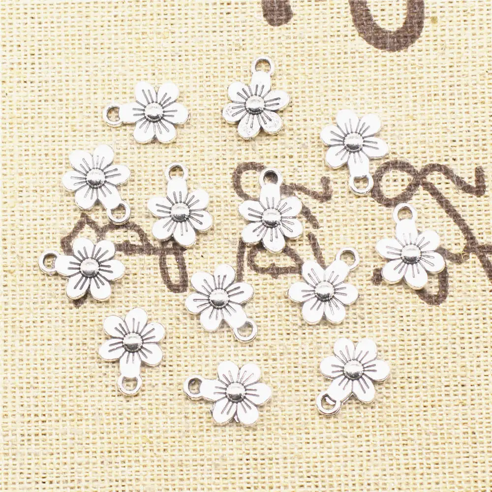 Pendant Necklac 9x12mm Flowers Charms Antique Silver Color 20pcs
Pendant Necklac 9x12mm Flowers Charms Antique Silver Color 20pcs