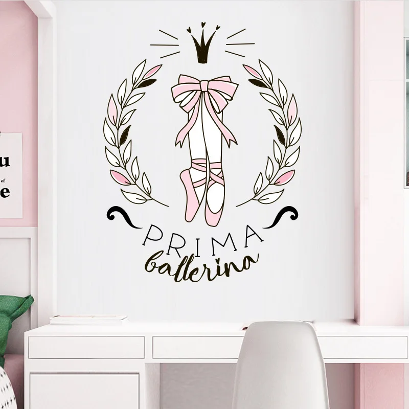 Cartoon Girl Ballet dance Wall Sticker for kids Girl's room decoration Mural home Art Decals wallpaper fridge/door sticker
Cartoon Girl Ballet dance Wall Sticker for kids Girl's room decoration Mural home Art Decals wallpaper fridge/door sticker