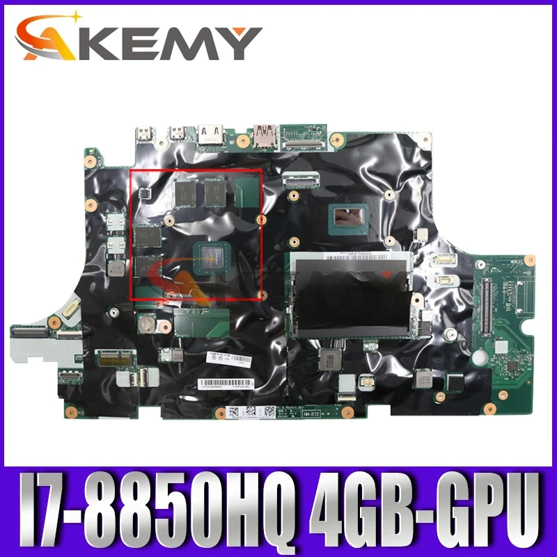 Akemy For Lenovo Thinkpad P72 Laptop Motherboard CPU i7-8850HQ GPU 4GB Tested 100% Work FRU 01YU277 01YU278 01YU292 01YU291
Akemy For Lenovo Thinkpad P72 Laptop Motherboard CPU i7-8850HQ GPU 4GB Tested 100% Work FRU 01YU277 01YU278 01YU292 01YU291