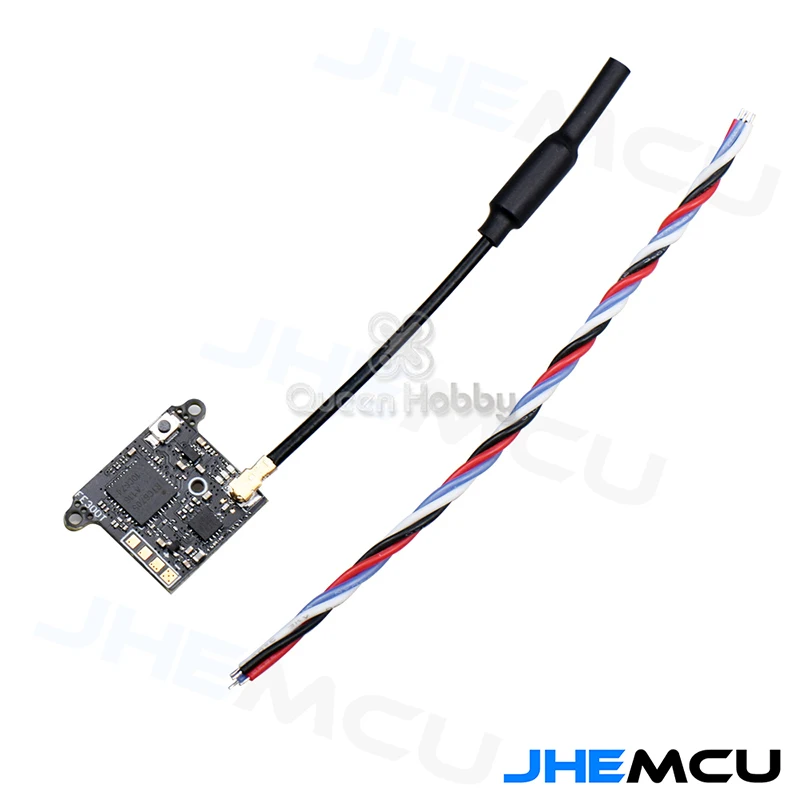 

JHEMCU FE300T 5.8G 40CH PitMode 25mW 50mW 100mW 200mW 300mW Adjustable Video Transmitter VTX 16.5X16.5mm for FPV Drones