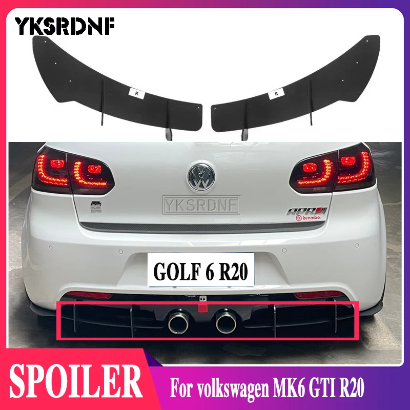 Car Styling For Volkswagen VW Golf 6 VII MK6 GTI R20 2010 2011 2012 Black Rear Bumper Lip Trunk Spoiler Rear Diffuser Protector
Car Styling For Volkswagen VW Golf 6 VII MK6 GTI R20 2010 2011 2012 Black Rear Bumper Lip Trunk Spoiler Rear Diffuser Protector