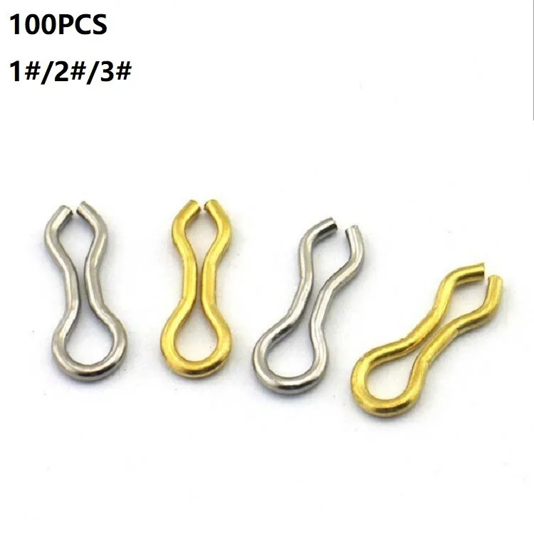 100PCS Stainless Eyelet Eyes Stainless Lead Sinker Loops Sinker Eyes S M L Hilts & Do-It Molds Fishing Terminal Tackle Parts
100PCS Stainless Eyelet Eyes Stainless Lead Sinker Loops Sinker Eyes S M L Hilts & Do-It Molds Fishing Terminal Tackle Parts