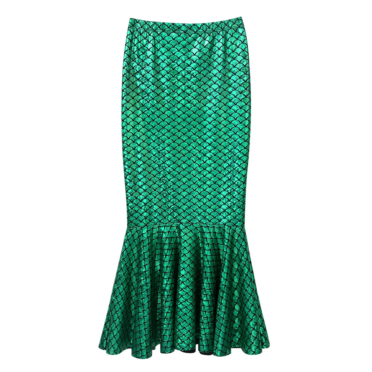 Kids Fish Scale Printed Elastic Waist Mermaid Tail Skirts Children Girls Halloween Cosplay Theme Party Stage Performance Costume 
Kids Fish Scale Printed Elastic Waist Mermaid Tail Skirts Children Girls Halloween Cosplay Theme Party Stage Performance Costume