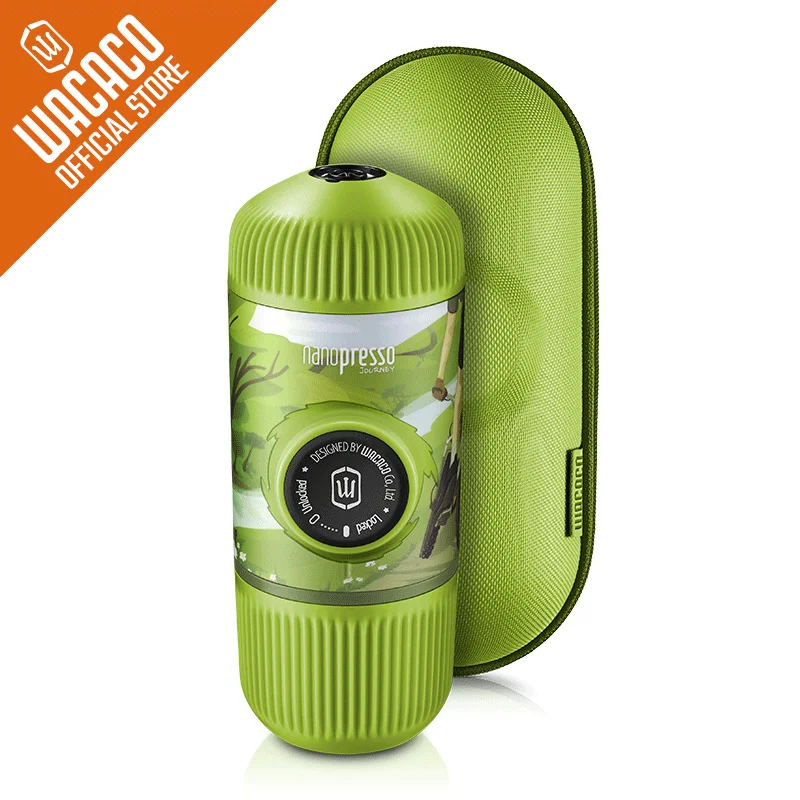 Портативный эспрессо Wacaco Nanopresso давление 18 бар ручное управление совместим с