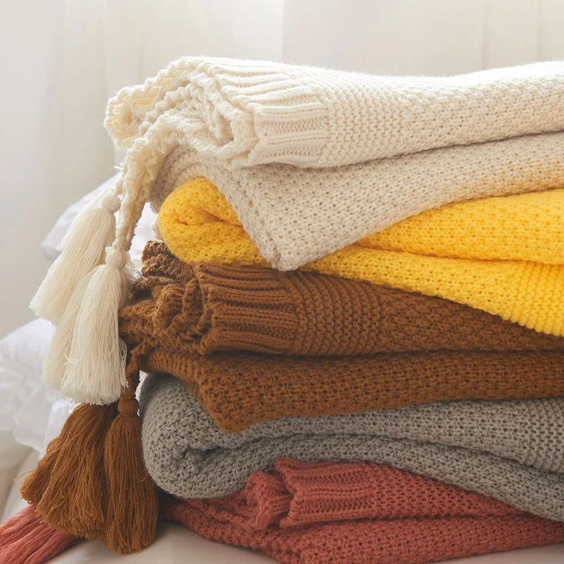 INS Baby Blankets Knitted Tassel Flying Baby Blanket Newborn Stroller Bedding Quilts Cotton Toddler Kids Swaddling Wrap Blankets
INS Baby Blankets Knitted Tassel Flying Baby Blanket Newborn Stroller Bedding Quilts Cotton Toddler Kids Swaddling Wrap Blankets