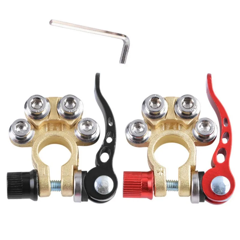 Practical Galvanized Brass Battery Connector Pure Copper 4-Port Battery Connector Professional Auto Parts
Practical Galvanized Brass Battery Connector Pure Copper 4-Port Battery Connector Professional Auto Parts