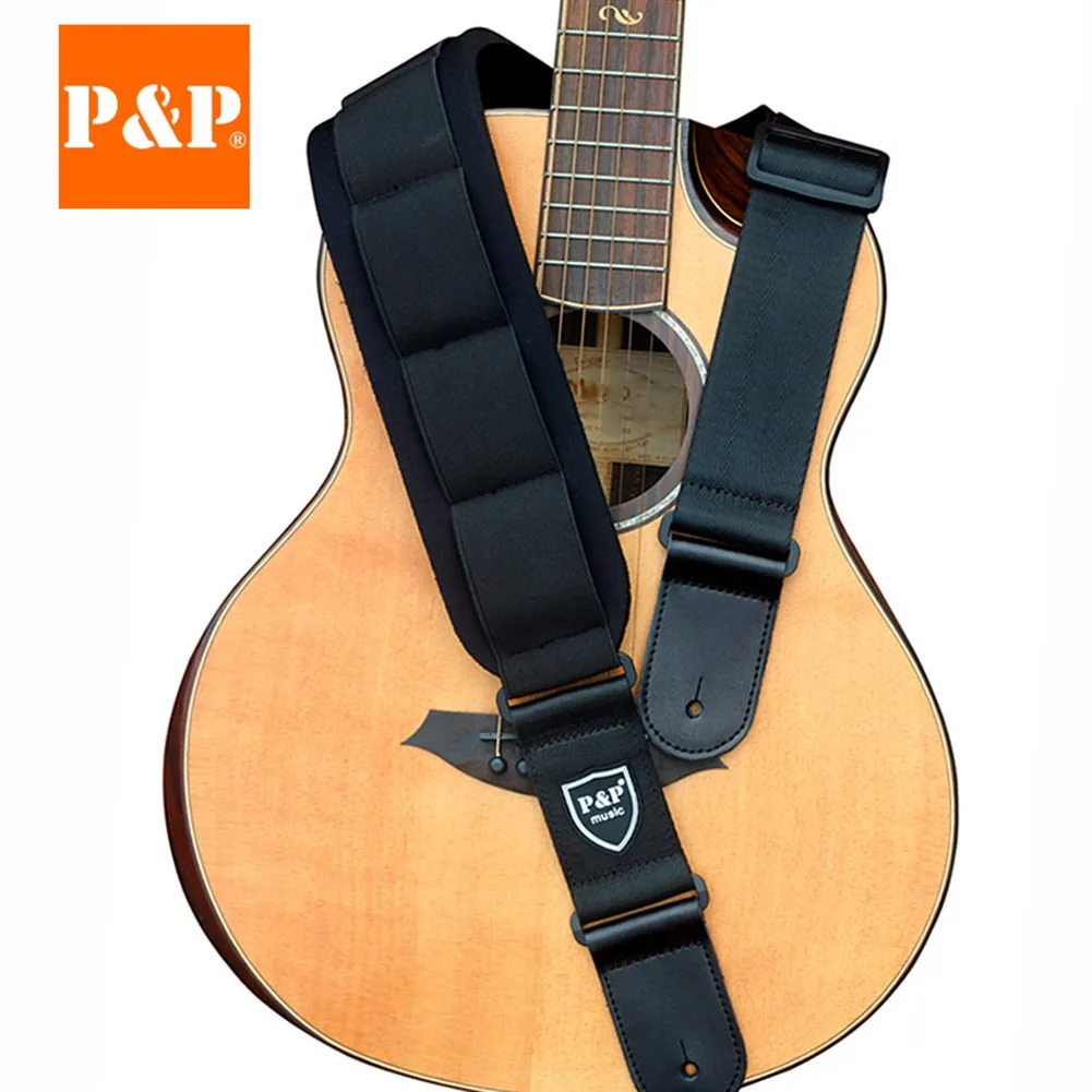Electric Guitar Strap Thickening And Widening Guitar High-end Strap Adjustable PU Leather Sponge Acoustic Guitar Bass Strap
Electric Guitar Strap Thickening And Widening Guitar High-end Strap Adjustable PU Leather Sponge Acoustic Guitar Bass Strap