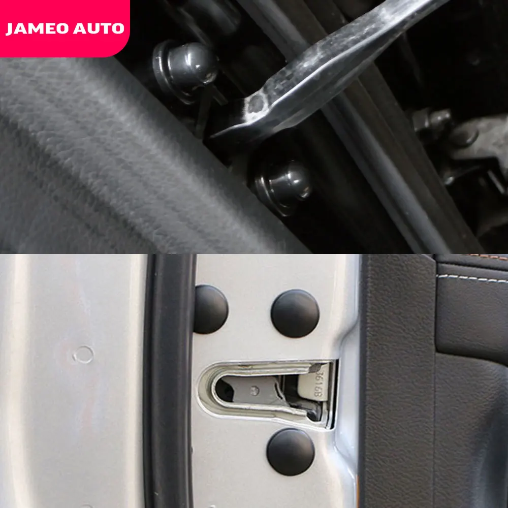 Jameo Автомобильный Дверной замок наклейки Обложка для Smart Forfour Fortwo formy City купе