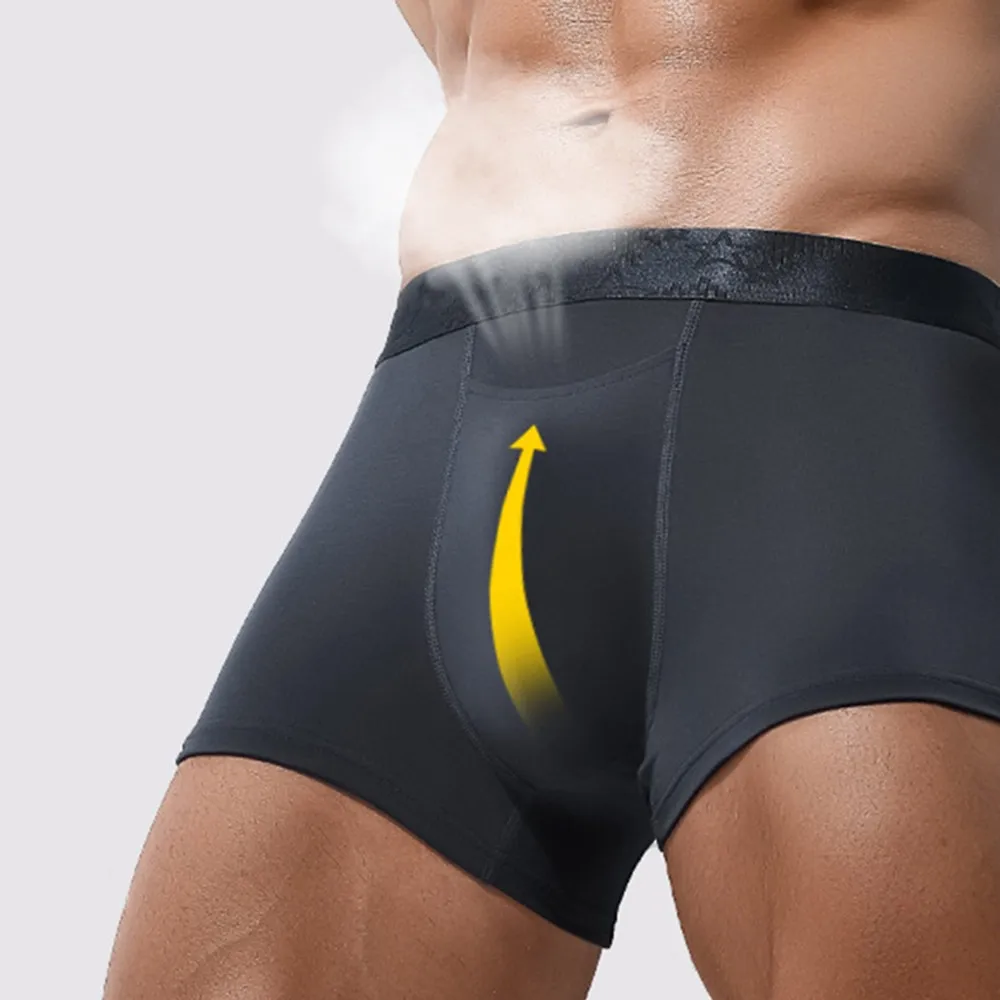 Mens Sexy Boxer Briefs Breathable Mid Waist Seamless Shorts Underwear Solid Color Underpants Boxershorts Men Hot Gays Underwear
Mens Sexy Boxer Briefs Breathable Mid Waist Seamless Shorts Underwear Solid Color Underpants Boxershorts Men Hot Gays Underwear