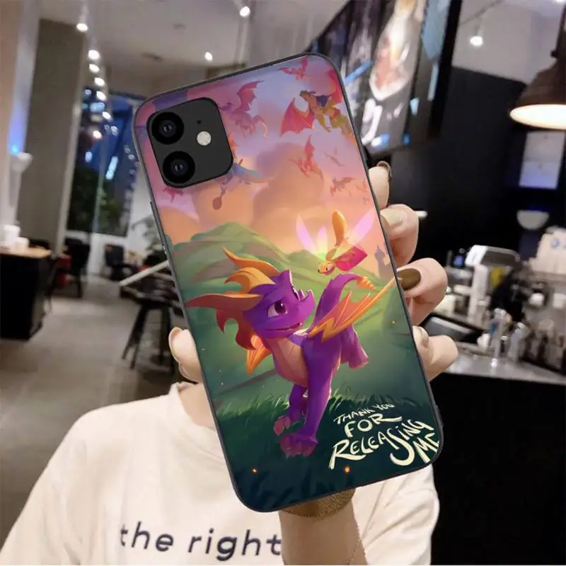 0 Spyro Black Soft Phone Case For Iphone 6 6s 7 8 Plus XR X XS 11 12 Pro Mini Max
0 Spyro Black Soft Phone Case For Iphone 6 6s 7 8 Plus XR X XS 11 12 Pro Mini Max