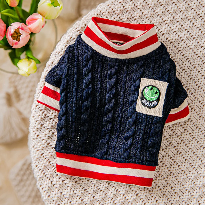 4 Colors Winter Dog Sweater Puppy Autumn Warm Clothes For Small Dogs Cats Yorkies Frence Bulldog Coat Pets Knitted Sweatershirt 
4 Colors Winter Dog Sweater Puppy Autumn Warm Clothes For Small Dogs Cats Yorkies Frence Bulldog Coat Pets Knitted Sweatershirt