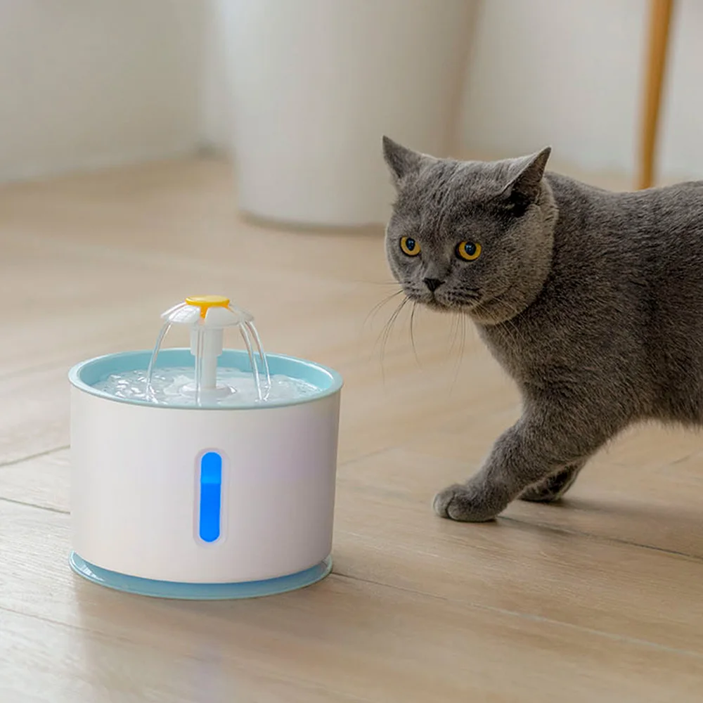 Automatic Pet Cat Water Fountain Electric Water Fountain Dog Cat Pet Drinker Bowl Parrot Drinking Fountain EU/US/UK Plug Visible
Automatic Pet Cat Water Fountain Electric Water Fountain Dog Cat Pet Drinker Bowl Parrot Drinking Fountain EU/US/UK Plug Visible