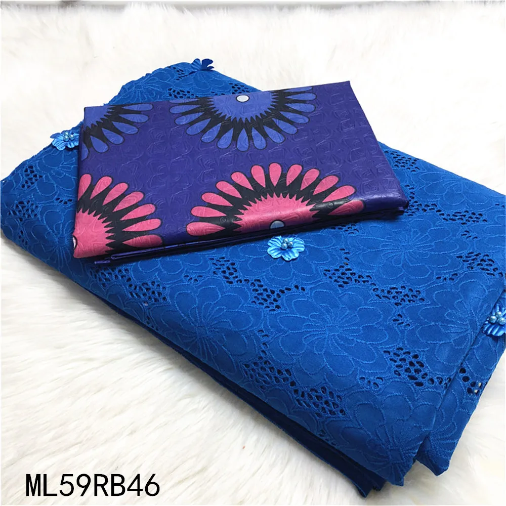 LIULANZHI polyester cotton lace voile fabrics 5 yards and 2.5yards riche bazin polyester new arrival ML59RB40-58
LIULANZHI polyester cotton lace voile fabrics 5 yards and 2.5yards riche bazin polyester new arrival ML59RB40-58