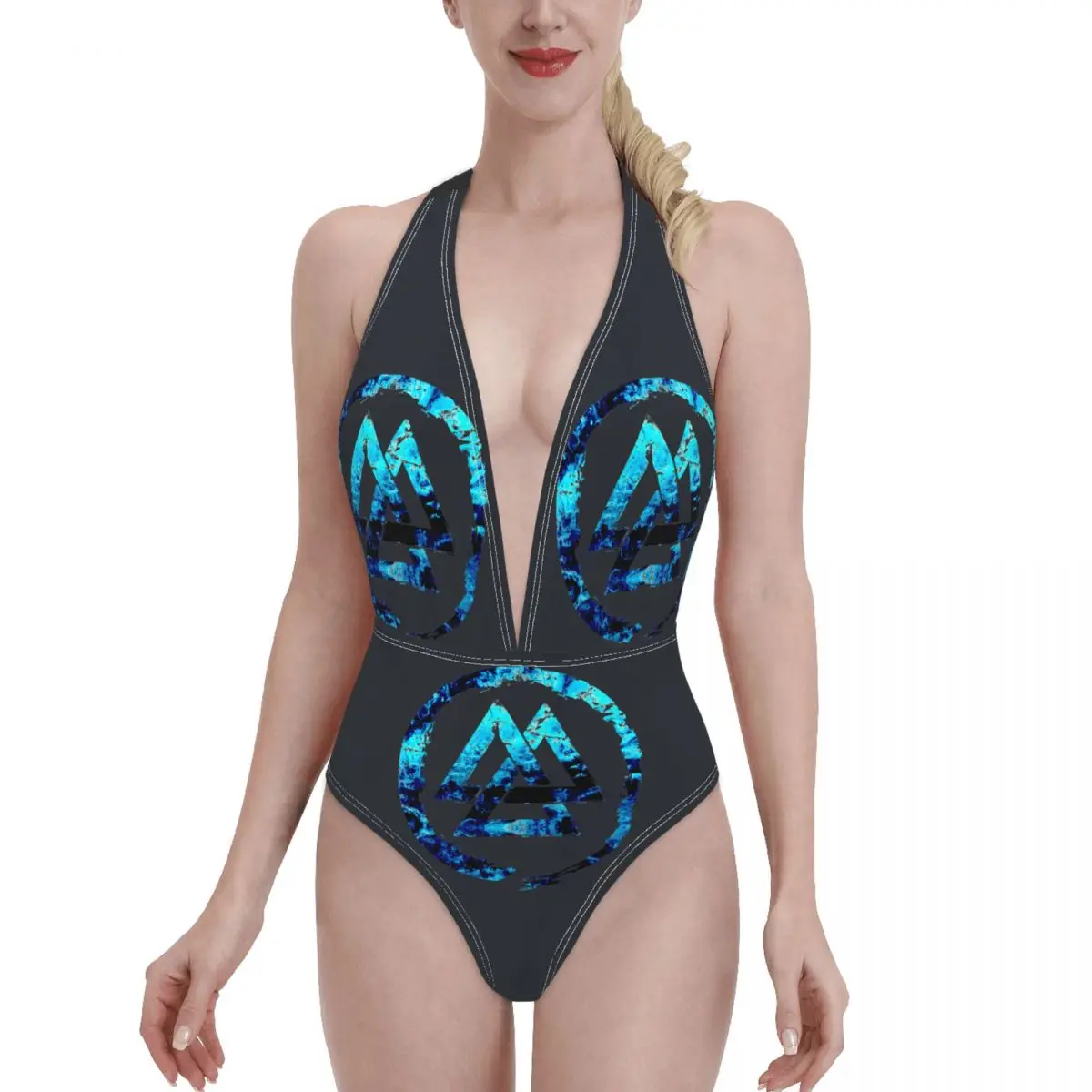 Women 2021 Exotic Bikinis Vikings Valknut Symbol Vikings G Women Swimsuit One-Piece women's top Viking Beach wear For Women
Women 2021 Exotic Bikinis Vikings Valknut Symbol Vikings G Women Swimsuit One-Piece women's top Viking Beach wear For Women