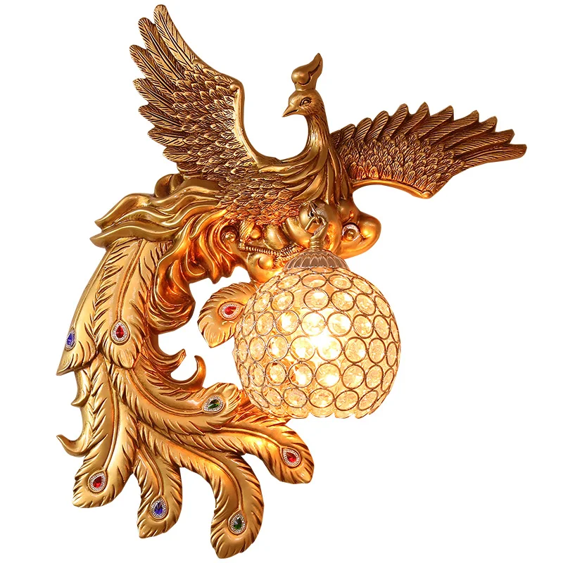 Nordic Luxury LED Wall Lamps for Living Room Decor Peacock Crystal Lampshade Wall Light Bedroom Bedside Kitchen Wall Sconce Lamp
Nordic Luxury LED Wall Lamps for Living Room Decor Peacock Crystal Lampshade Wall Light Bedroom Bedside Kitchen Wall Sconce Lamp