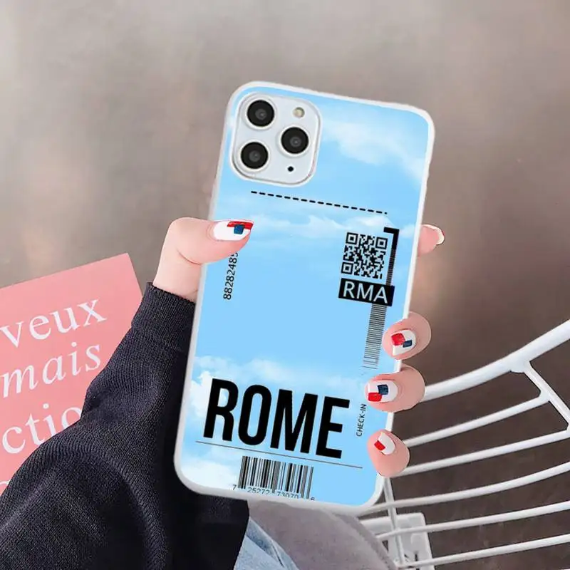 Clouds Sky air Ticket Phone Case White Candy Color for iPhone 6 7 8 11 12 s mini pro X XS XR MAX Plus
Clouds Sky air Ticket Phone Case White Candy Color for iPhone 6 7 8 11 12 s mini pro X XS XR MAX Plus