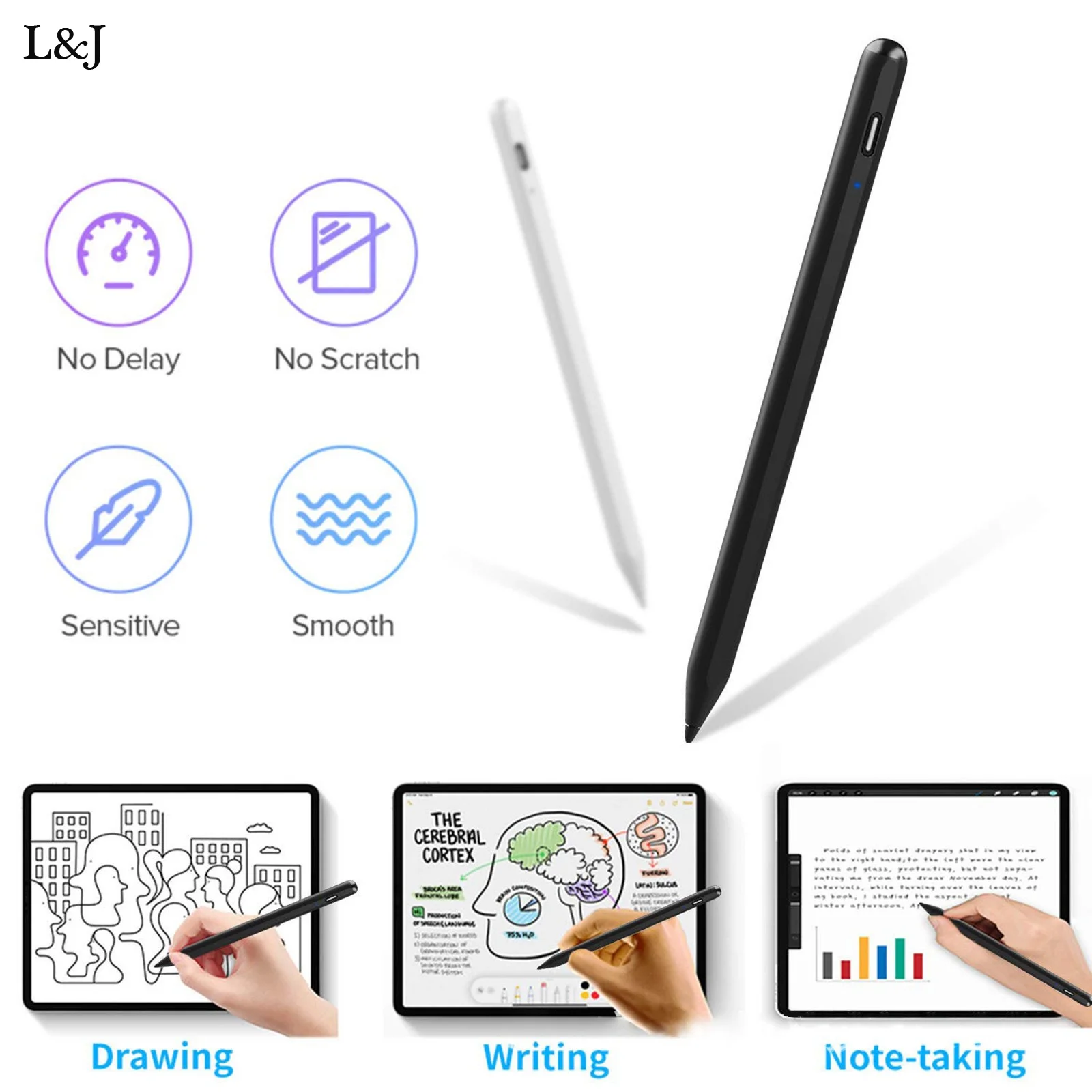 Universal Touch Stylus Pen For Phone iPad Tablet Drawing Smartphone Android Stylus Touch Smart Tablet Mobile Phone Pen #LR2
Universal Touch Stylus Pen For Phone iPad Tablet Drawing Smartphone Android Stylus Touch Smart Tablet Mobile Phone Pen #LR2