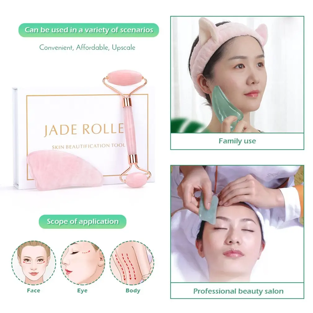 Jade Roller Heartshape Gua Sha Set Dongling Jade Rose Quartz Roller Massage Golden Holder Original Natural Jade Crystal
Jade Roller Heartshape Gua Sha Set Dongling Jade Rose Quartz Roller Massage Golden Holder Original Natural Jade Crystal