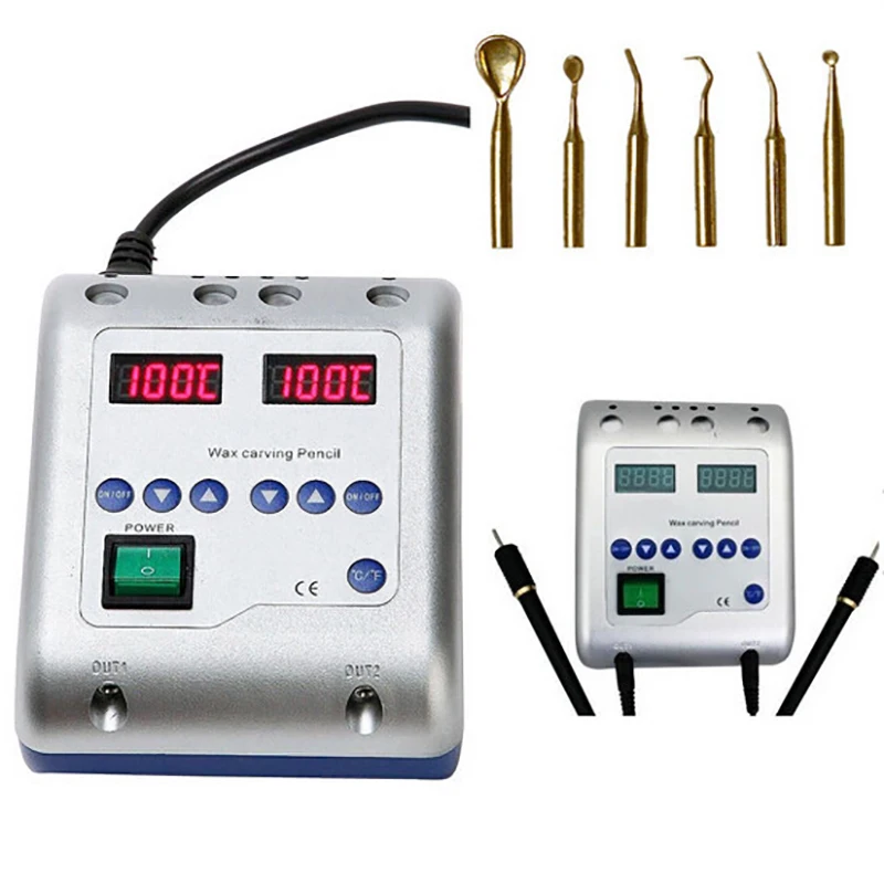 Электрический Нож для воска, ультратонкий индукционный Электрический Нож для воска с двойной ручкой, эффективный инструмент для резьбы по ... 
Электрический Нож для воска, ультратонкий индукционный Электрический Нож для воска с двойной ручкой, эффективный инструмент для резьбы по ...