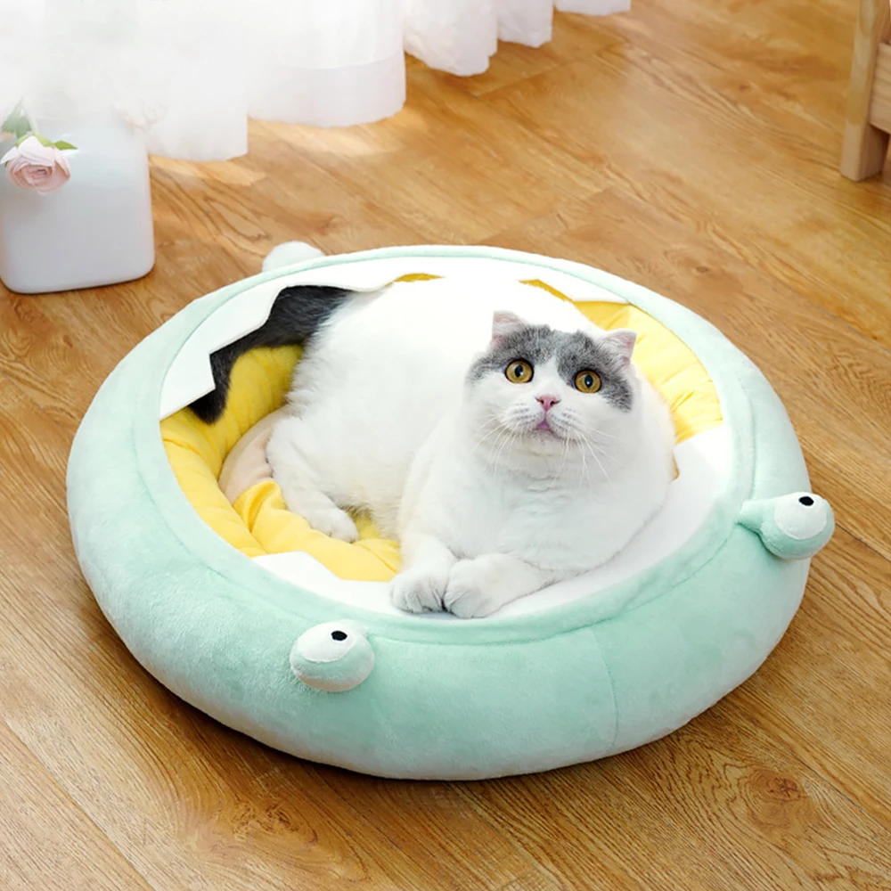 Cute Cat Bed Warm Plush Pet Tent Cave Cozy Fluffy Kitten Nest Cushion Indoor Super Soft Cat Basket Washable House for Cats Beds
Cute Cat Bed Warm Plush Pet Tent Cave Cozy Fluffy Kitten Nest Cushion Indoor Super Soft Cat Basket Washable House for Cats Beds