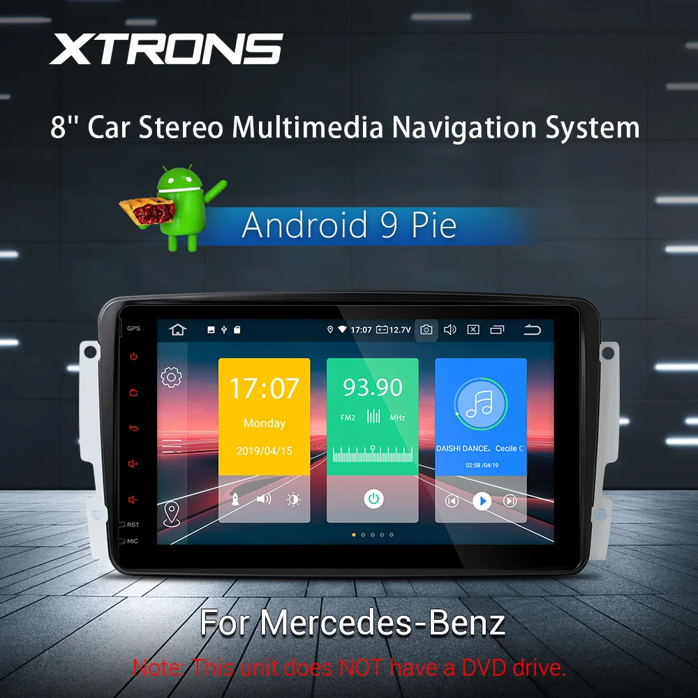 XTRONS 8 ''Plug Play дизайн автомобиля стерео Мультимедиа для Mercedes Benz W203 W168 CLK W209 G W463 1998