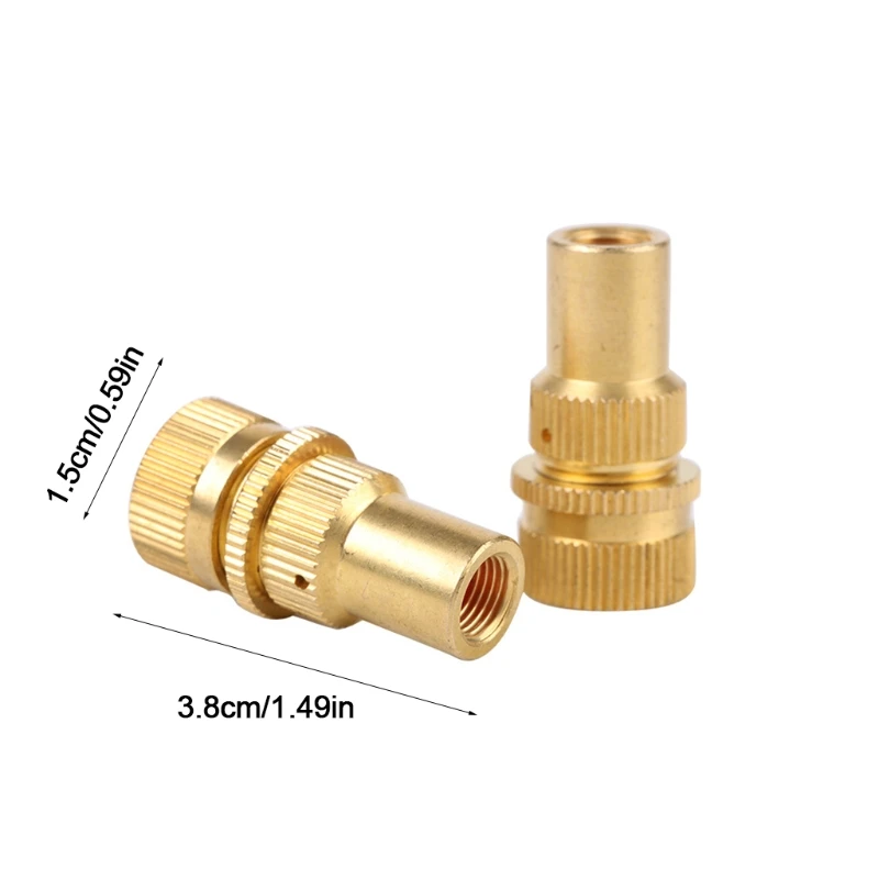 Solid Brass Deflation Device Quickly Air Down All Four Tires at Once Pack of 4 Tire Deflator Kit Off-Road 6-30 PSI Range A5KD
Solid Brass Deflation Device Quickly Air Down All Four Tires at Once Pack of 4 Tire Deflator Kit Off-Road 6-30 PSI Range A5KD