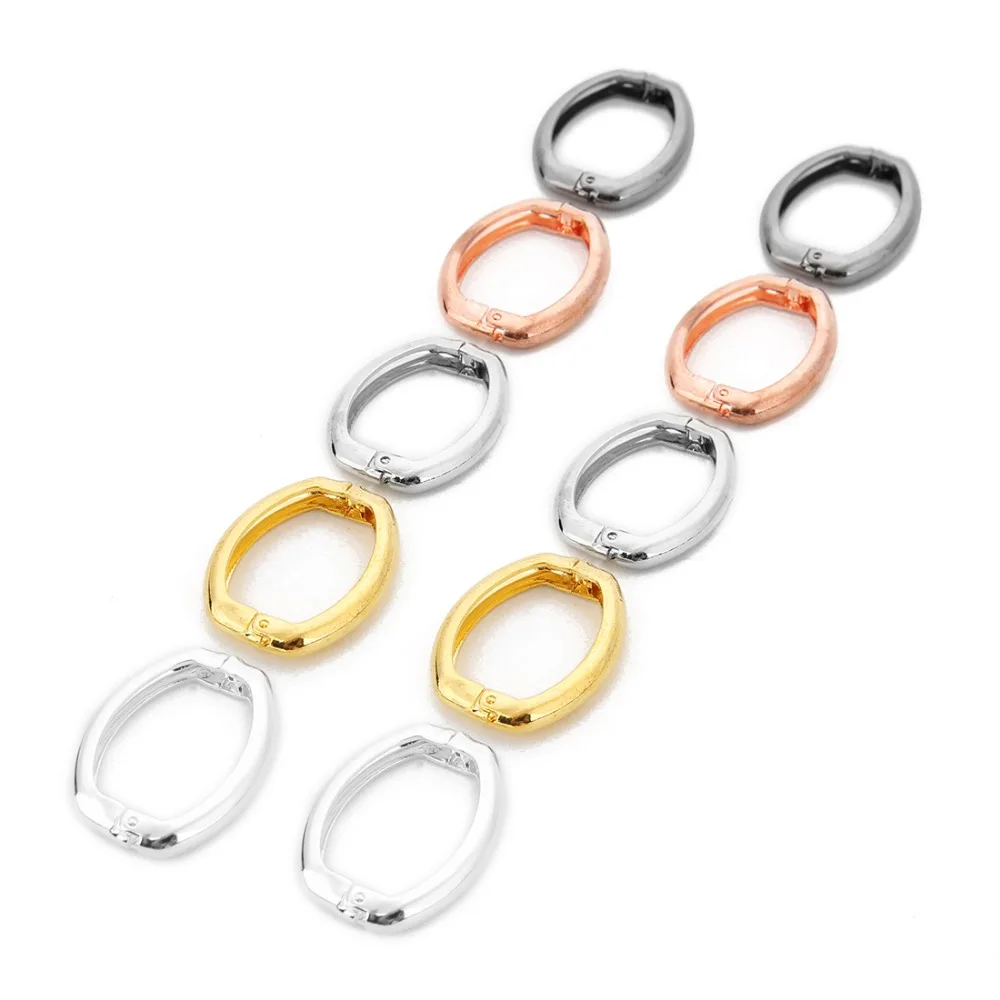 5pcs/lot 20x26mm Copper Oval Metal Buckle Clasps End Fastener Clasps for Necklace Bags Connectors DIY Jewelry Findings
5pcs/lot 20x26mm Copper Oval Metal Buckle Clasps End Fastener Clasps for Necklace Bags Connectors DIY Jewelry Findings