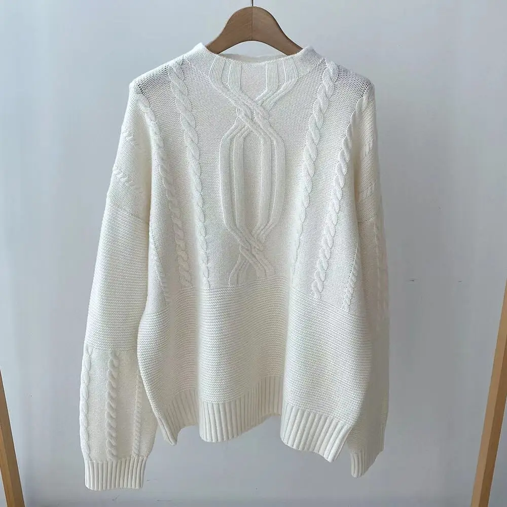 2021 Spring Summer Women Knitted O-Neck Cashmere Sweater Long Sleeves Jumper Fashion Slim Femme Elasticity Red / White Pullovers
2021 Spring Summer Women Knitted O-Neck Cashmere Sweater Long Sleeves Jumper Fashion Slim Femme Elasticity Red / White Pullovers