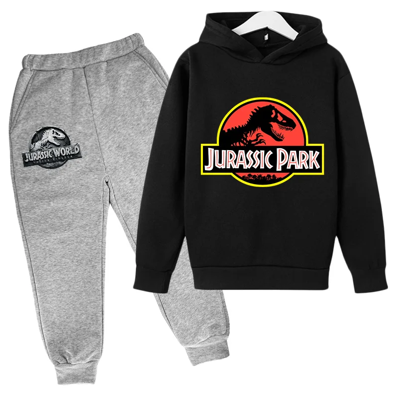 2021new Fashion Printed Boy Girl Kids Hoodies Sweatshirts Jurassic Park Children Casual Suit Pullover Tops Jacket 2 Pieces Set 
2021new Fashion Printed Boy Girl Kids Hoodies Sweatshirts Jurassic Park Children Casual Suit Pullover Tops Jacket 2 Pieces Set
