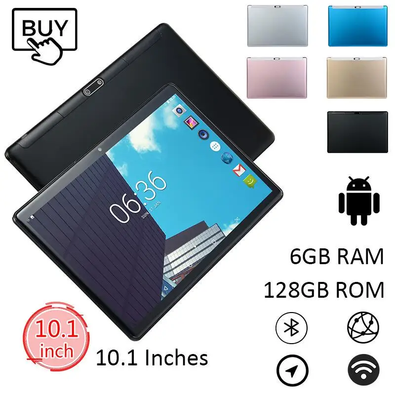 New 10.1 inch 6G+128GB Android 9.0 Tablet Pc Octa Core Google Play 3G 4G LTE Call Tablets GPS WiFi Bluetooth 2.5D Tempered Glass
New 10.1 inch 6G+128GB Android 9.0 Tablet Pc Octa Core Google Play 3G 4G LTE Call Tablets GPS WiFi Bluetooth 2.5D Tempered Glass