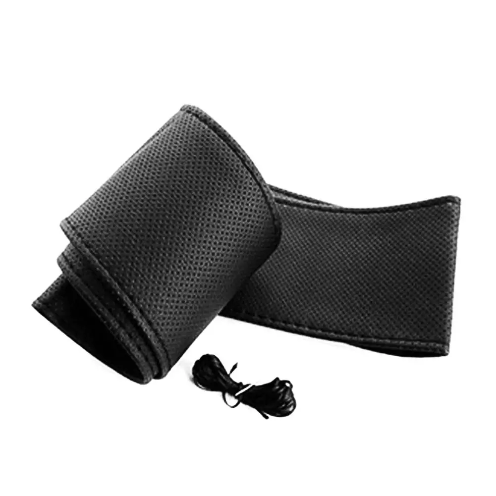 Дышащий чехол рулевого колеса автомобиля Руль Протектор Авто для художественного оформления ногтей, ручная работа из искусственной кожи рулевое колесо Крышка Рулевого Колеса Ступицы 
Дышащий чехол рулевого колеса автомобиля Руль Протектор Авто для художественного оформления ногтей, ручная работа из искусственной кожи рулевое колесо Крышка Рулевого Колеса Ступицы