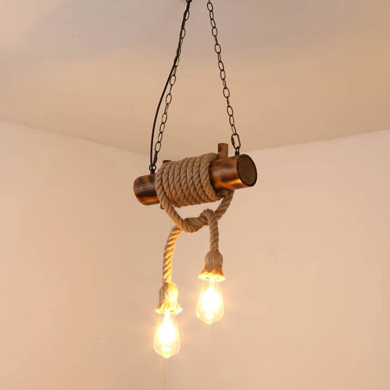 Led Pendant Light American Retro Industrial Style Hemp Rope Restaurant Coffee Bamboo Lighting Nostalgic Bar Vintage Deco Lamp
Led Pendant Light American Retro Industrial Style Hemp Rope Restaurant Coffee Bamboo Lighting Nostalgic Bar Vintage Deco Lamp