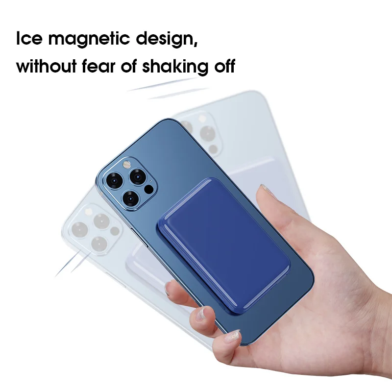 10000mAh Power Bank For Magsafe PowerBank External Auxiliary Battery For Apple iPhone12 PD20W 15W Magnetic Fast Wireless Charger
10000mAh Power Bank For Magsafe PowerBank External Auxiliary Battery For Apple iPhone12 PD20W 15W Magnetic Fast Wireless Charger