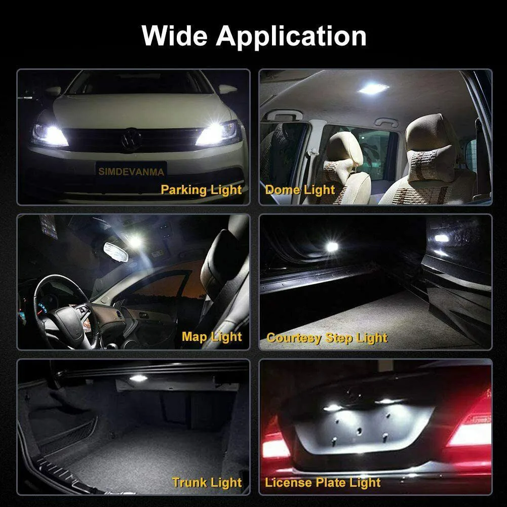 50PCS T10 194 168 W5W 2825 COB LED License Plate Interior Light Bulbs White Glove Box Light Dome Light Width Turn Signal Lamps
50PCS T10 194 168 W5W 2825 COB LED License Plate Interior Light Bulbs White Glove Box Light Dome Light Width Turn Signal Lamps