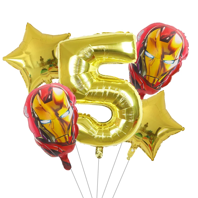 5pcs Spider Hulk Iron Man Foil Balloons Green Number Party Inflatable Head Balloon Birthday Party Decoration Kids Toys Globos
5pcs Spider Hulk Iron Man Foil Balloons Green Number Party Inflatable Head Balloon Birthday Party Decoration Kids Toys Globos