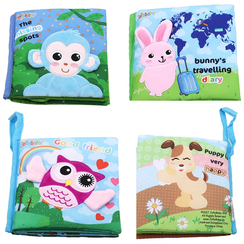 Cloth Books Soft Newborn Baby Toys Cute Cartoon Animal Rabbit Dog Toddlers Infant Development Children Educational Toy
Cloth Books Soft Newborn Baby Toys Cute Cartoon Animal Rabbit Dog Toddlers Infant Development Children Educational Toy