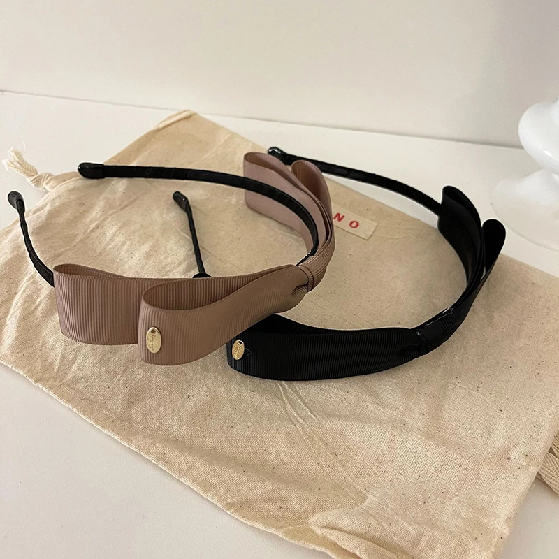 Sweet Hair Ornament Headband Bowknot Hair Bands Vintage Elegant Hair Hoop Head Hoop Wide Hairband Solid Color Hair Accessories
Sweet Hair Ornament Headband Bowknot Hair Bands Vintage Elegant Hair Hoop Head Hoop Wide Hairband Solid Color Hair Accessories