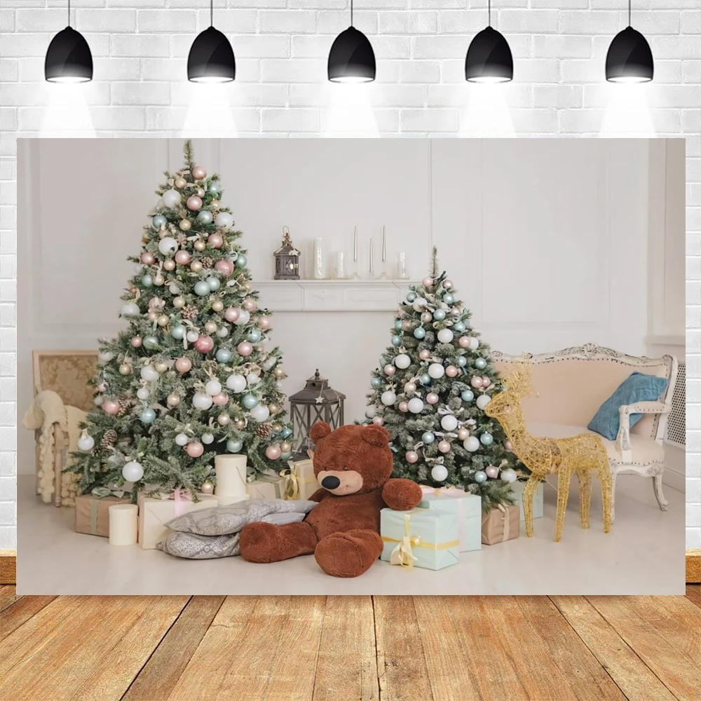 Christmas Tree Gift Bear Photography Backdrop Photocall Baby Portrait Party Decor Background Photo Studio Photographic Photozone
Christmas Tree Gift Bear Photography Backdrop Photocall Baby Portrait Party Decor Background Photo Studio Photographic Photozone