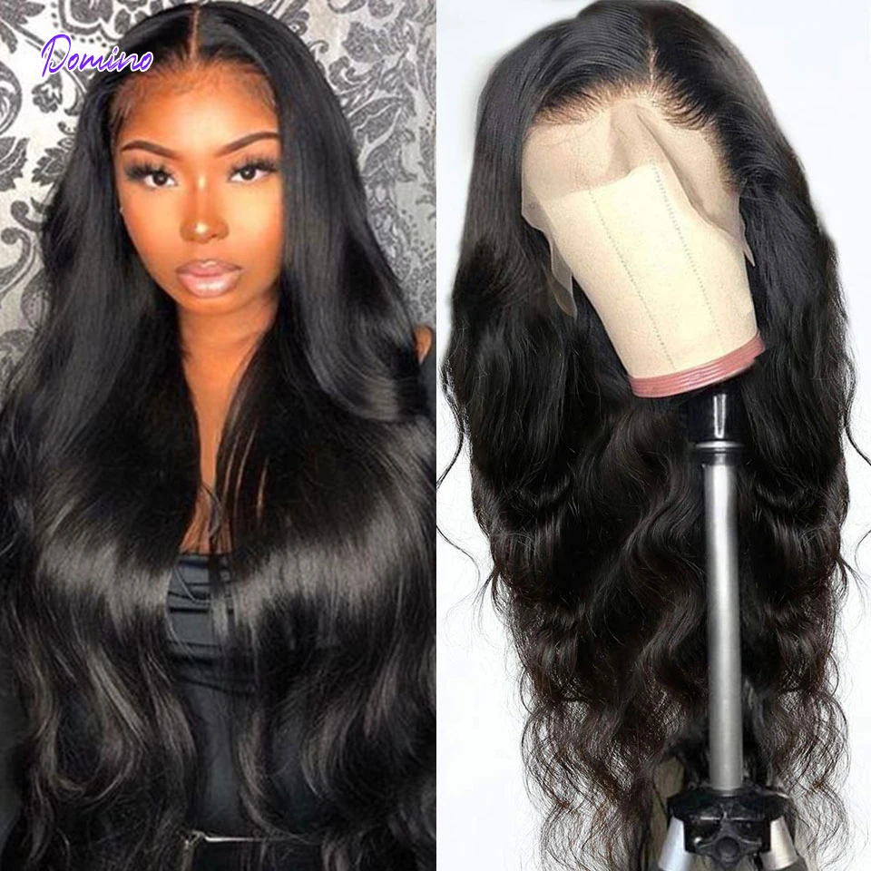 DOMINO Indian Hair 13x4 Lace Front Human Hair Wig Body Wave Lace Front Wig Lace Frontal Wigs For Women Human Hair Closure Wig 
DOMINO Indian Hair 13x4 Lace Front Human Hair Wig Body Wave Lace Front Wig Lace Frontal Wigs For Women Human Hair Closure Wig