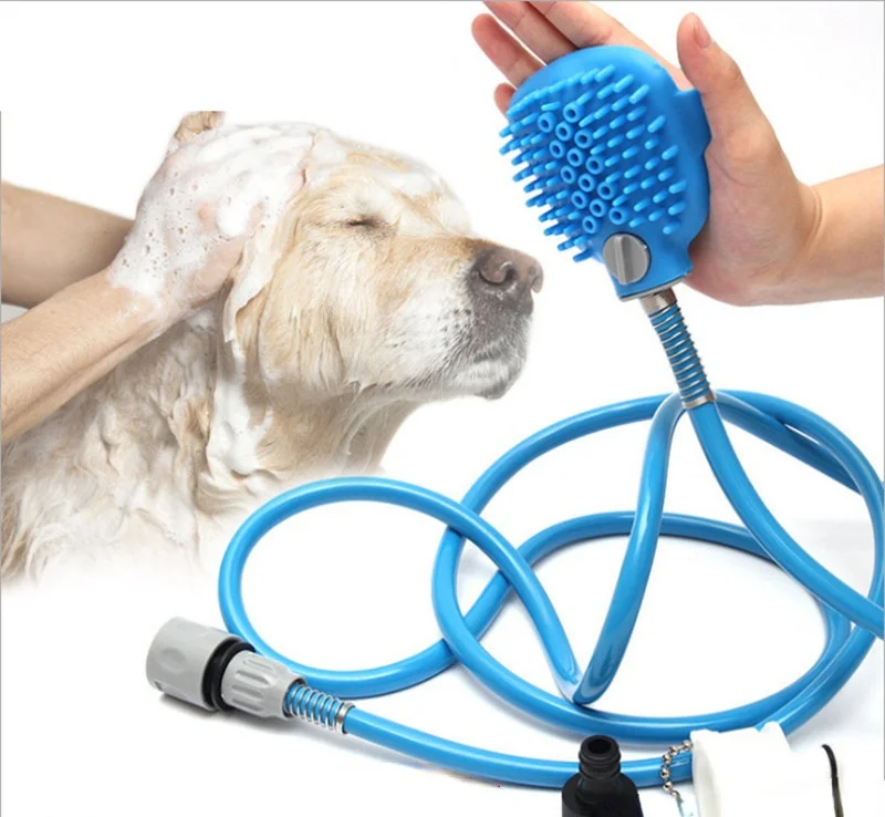 Pet Cat and Dog Bath Artifact Shower Nozzle Water Pipe Bath Brush Cleaning Supplies Massage Silicone Bath Shower Pet Supplies
Pet Cat and Dog Bath Artifact Shower Nozzle Water Pipe Bath Brush Cleaning Supplies Massage Silicone Bath Shower Pet Supplies