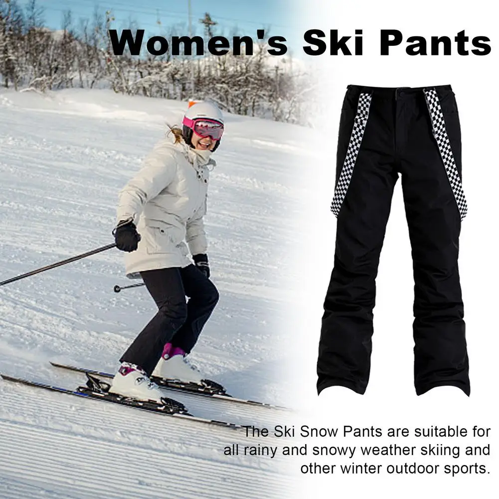 Winter Polyester Ski Snow Pants Windproof Waterproof Trousers Windproof Waterproof Warmth Breathable Snowboard Pants For Women
Winter Polyester Ski Snow Pants Windproof Waterproof Trousers Windproof Waterproof Warmth Breathable Snowboard Pants For Women