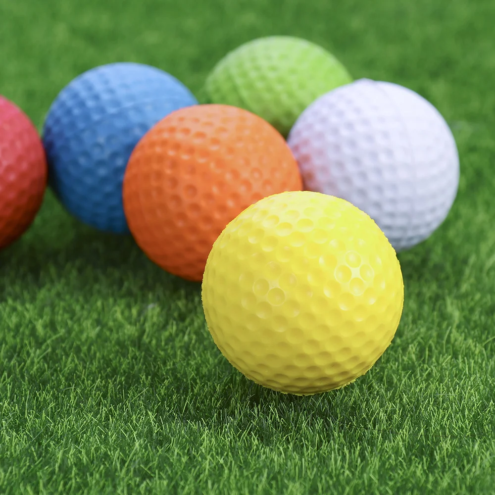 6pcs Flexible Practice Balls PU Golfballs Indoor Outdoor Training (White + Yellow + Blue + Red + Orange + Green)
6pcs Flexible Practice Balls PU Golfballs Indoor Outdoor Training (White + Yellow + Blue + Red + Orange + Green)