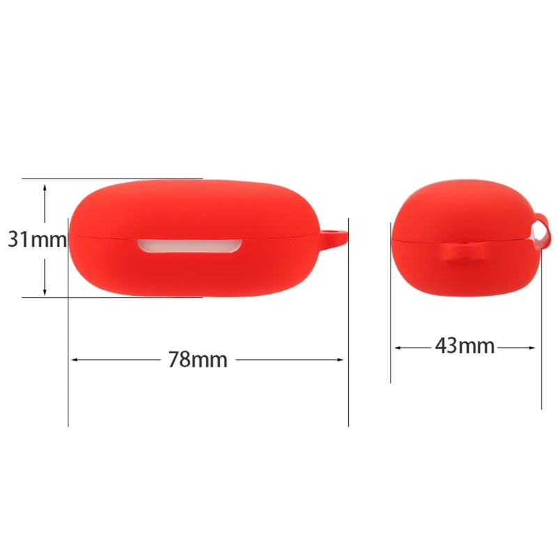 Case Protective Skin for-Oppo Enco Air Lite Wireless Earbud Charging Case Anti-dust & Shockproof Soft Silicone Case
Case Protective Skin for-Oppo Enco Air Lite Wireless Earbud Charging Case Anti-dust & Shockproof Soft Silicone Case
