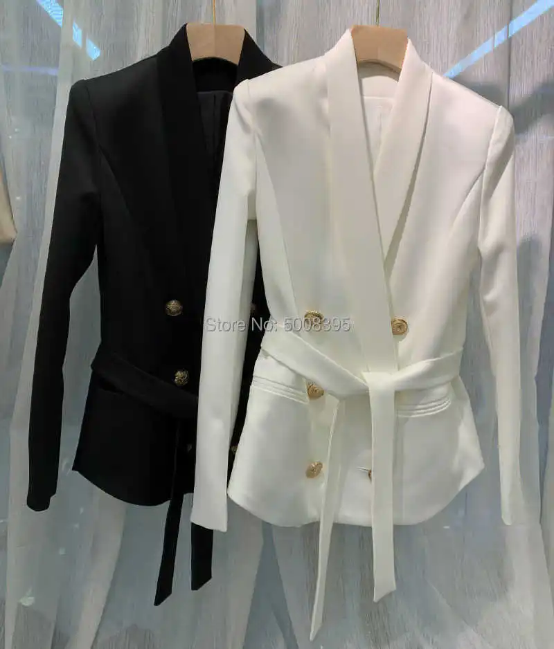 gold-tone button belted blazer Double Breasted Long Sleeved Woman Top Quality 2021SS NEW FASHION WHITE BLACK
gold-tone button belted blazer Double Breasted Long Sleeved Woman Top Quality 2021SS NEW FASHION WHITE BLACK